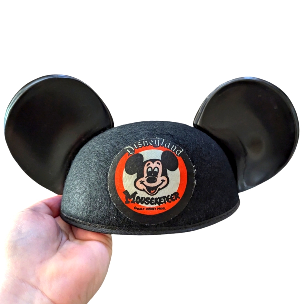 Vintage 1970 Disneyland Mouseketeer Ears Kids Disney